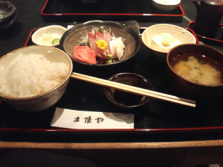 刺身定食 刺身定食